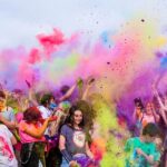 The festival of color