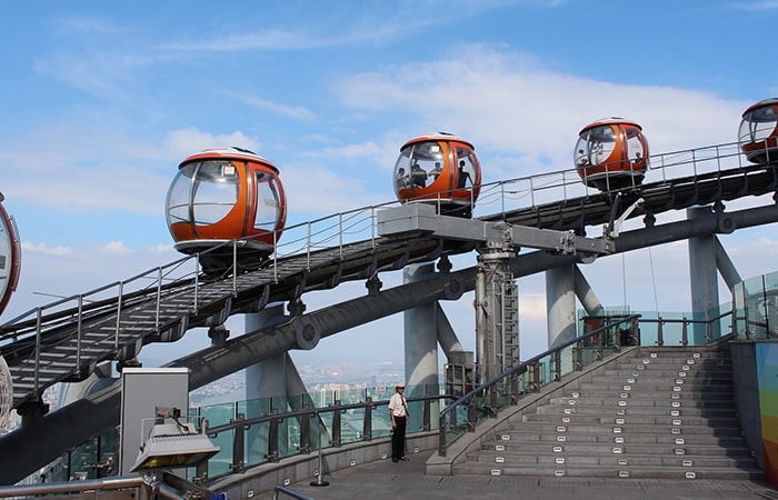 Bubble Tram in Canton Tower