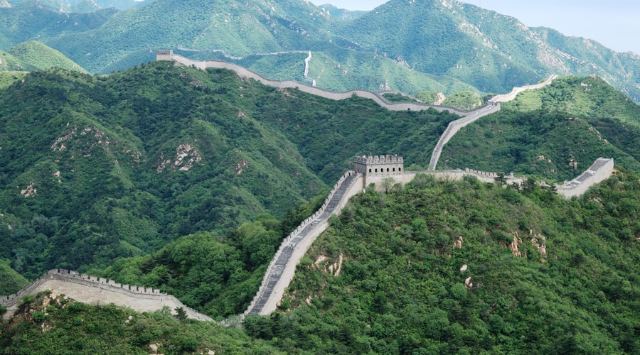 Badaling Great Wall in China