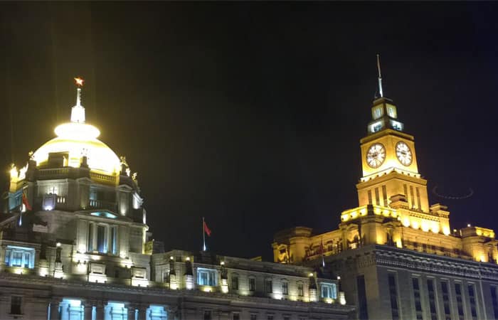 The Bund in Shanghai