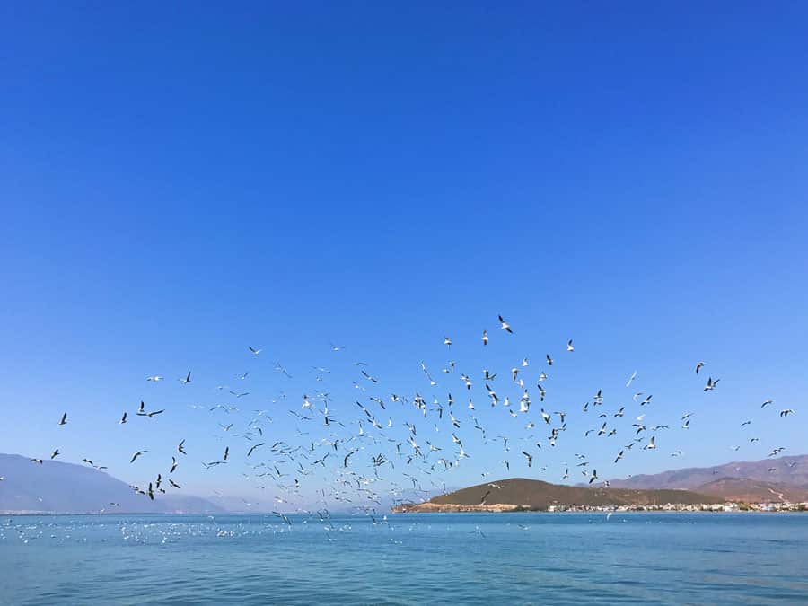 Erhai Lake in China