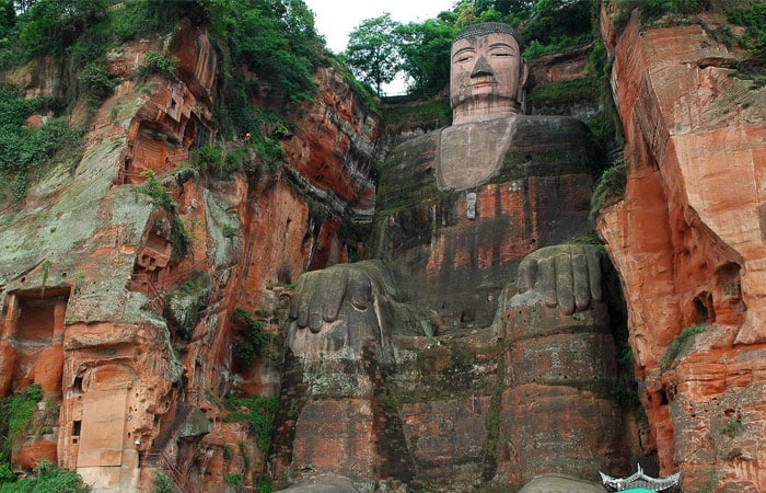 Leshan Giant Buddha in Sichuan