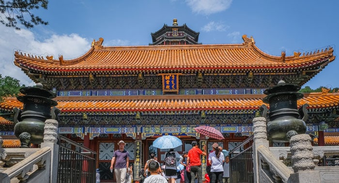 Court Area in Summer Palace