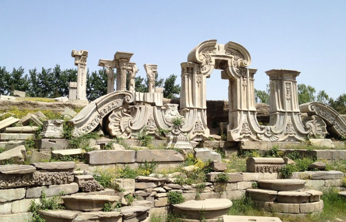 Old Summer Palace in China