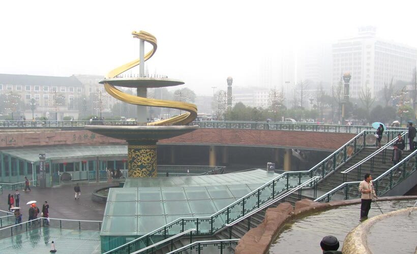 Tianfu Square in Chengdu