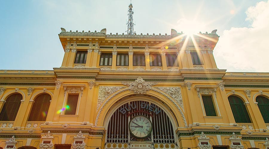 Central Post Office in Ho Chi Minh