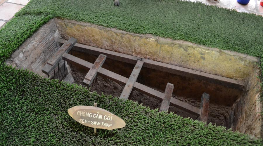 Cu Chi Tunnels in Vietnam