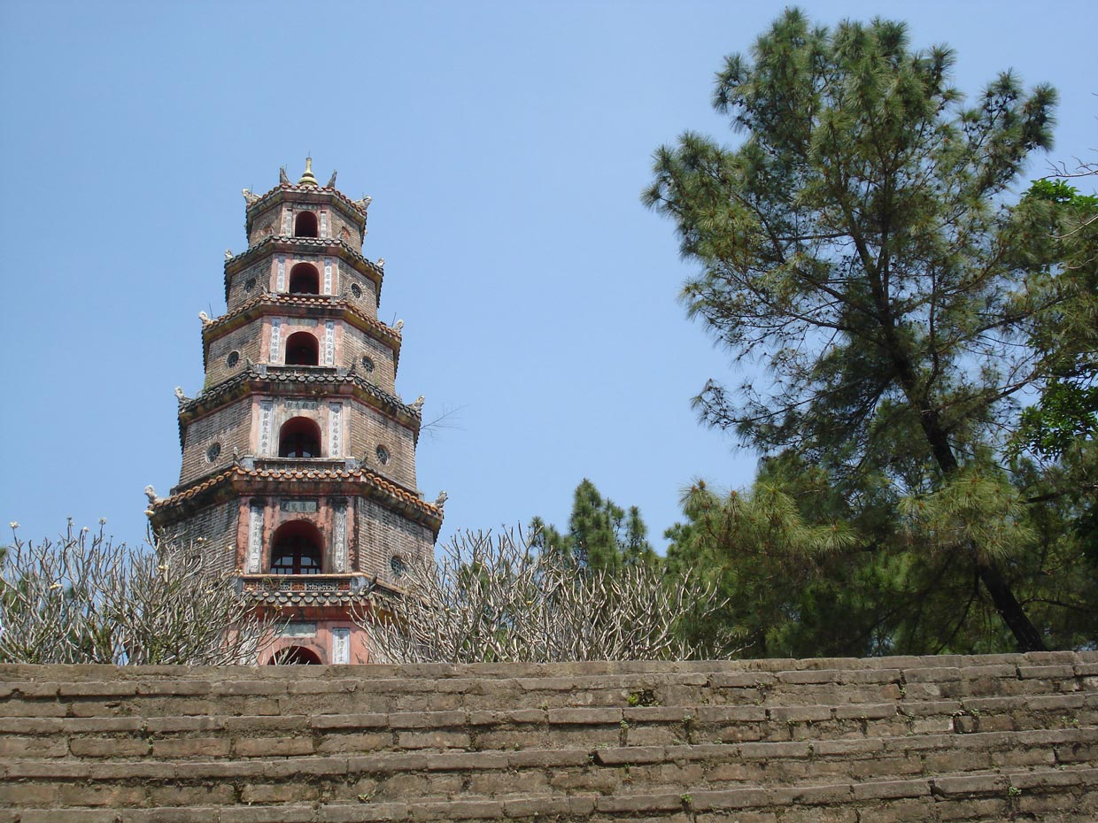 Thien Mu Pagoda in Vietnam