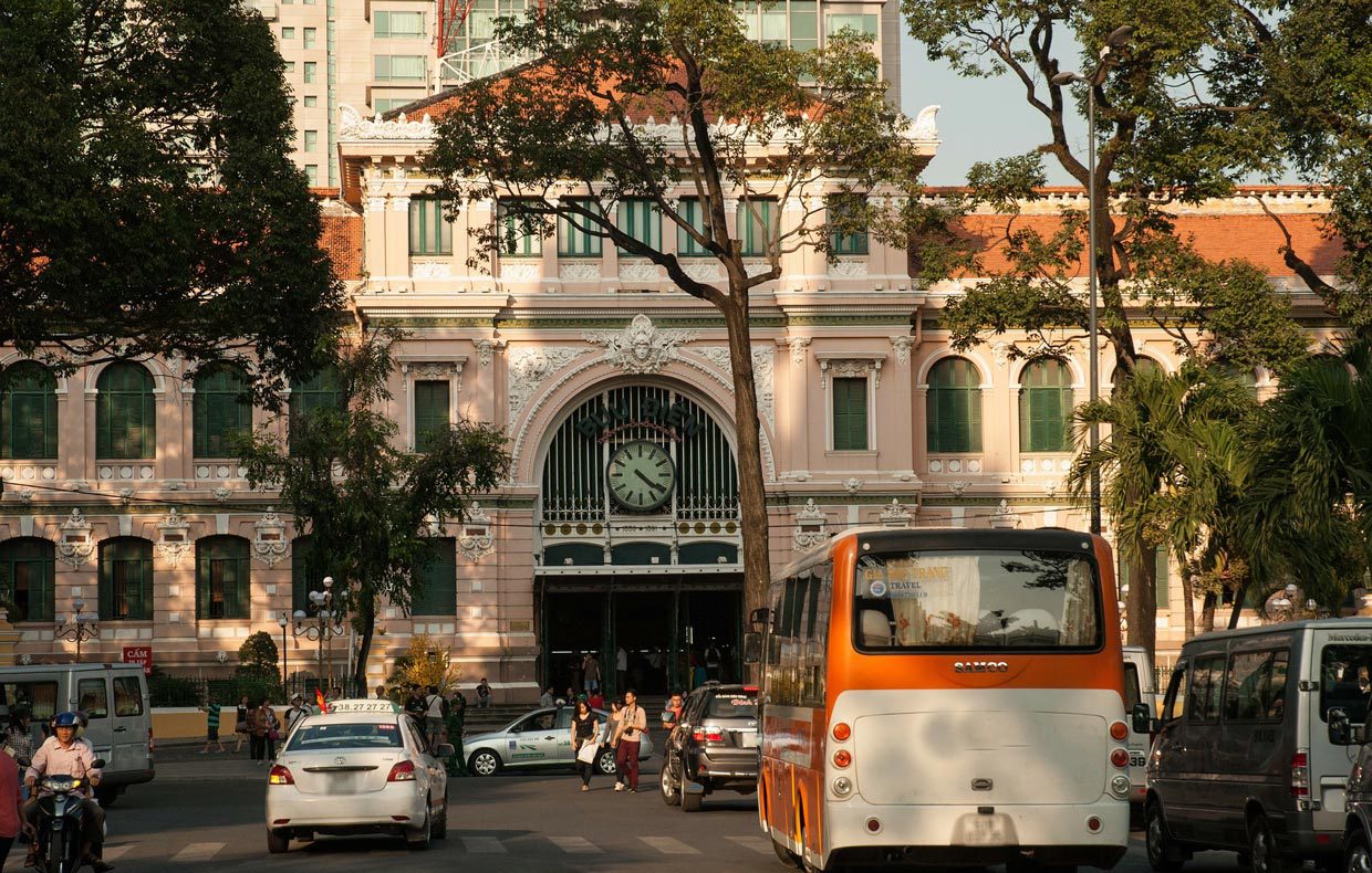 Central Post Office in Ho Chi Minh