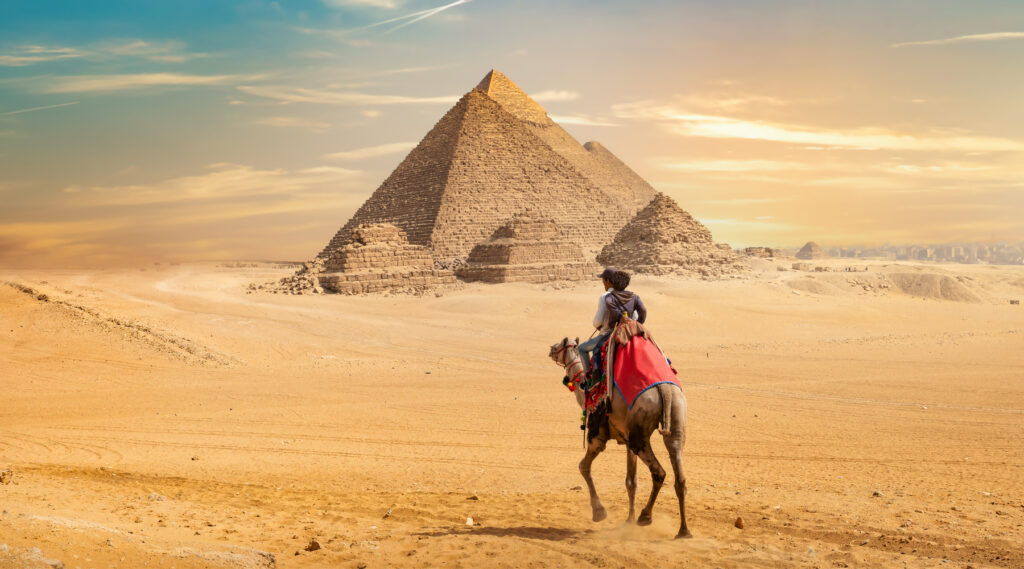 Pyramid of Giza in Egypt