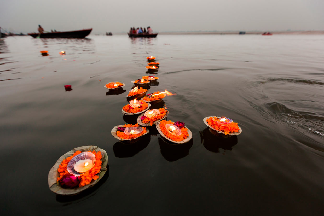 Varanasi in India