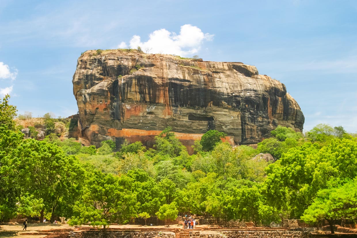 Sigiriya Fortress in Sri Lanka