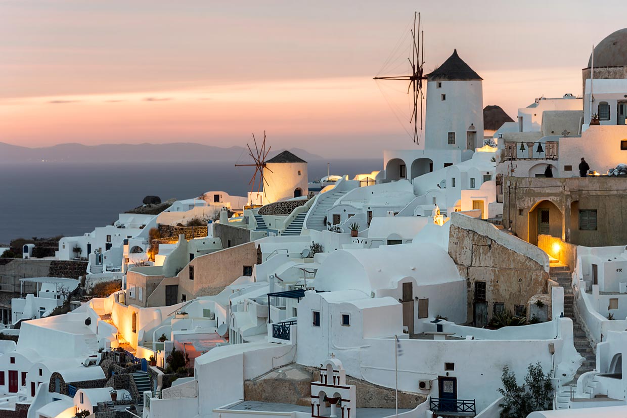 Santorini in Greece