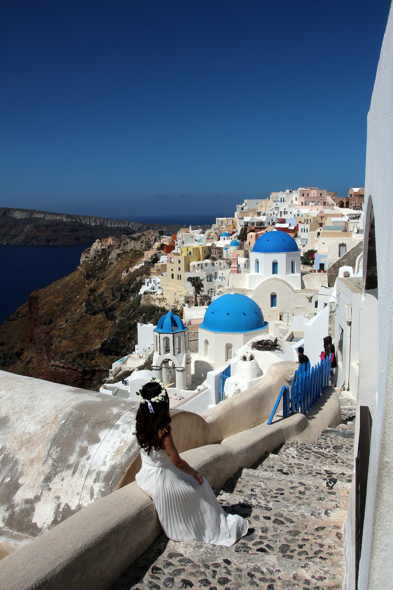 Santorini in Greece