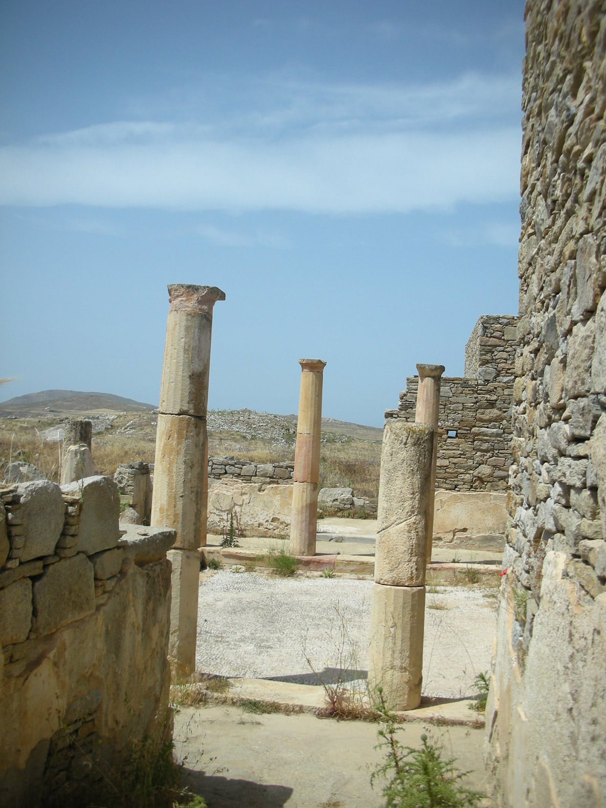 Delos in Greece