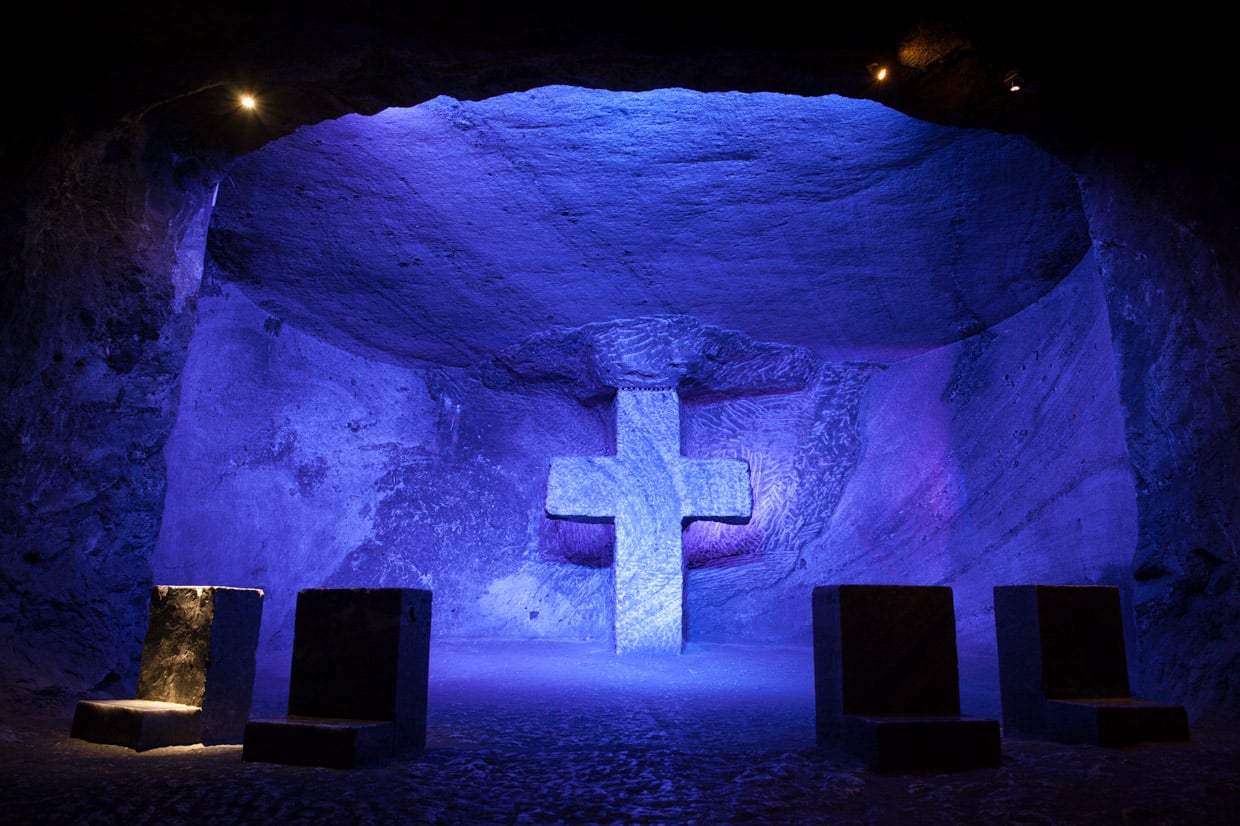 Underground Salt Cathedral