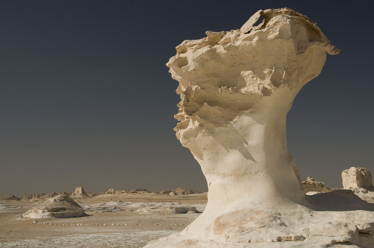 White Desert in Egypt