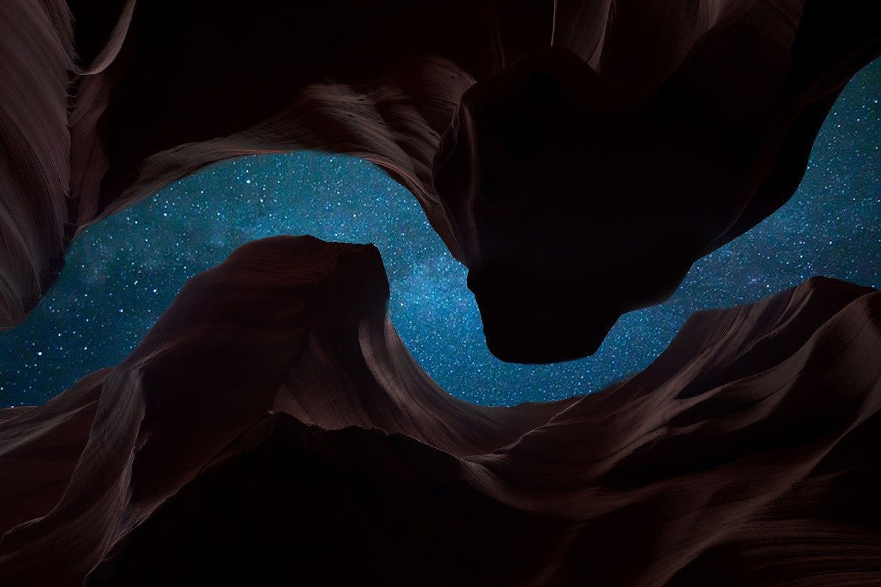 Antelope Canyon at Night