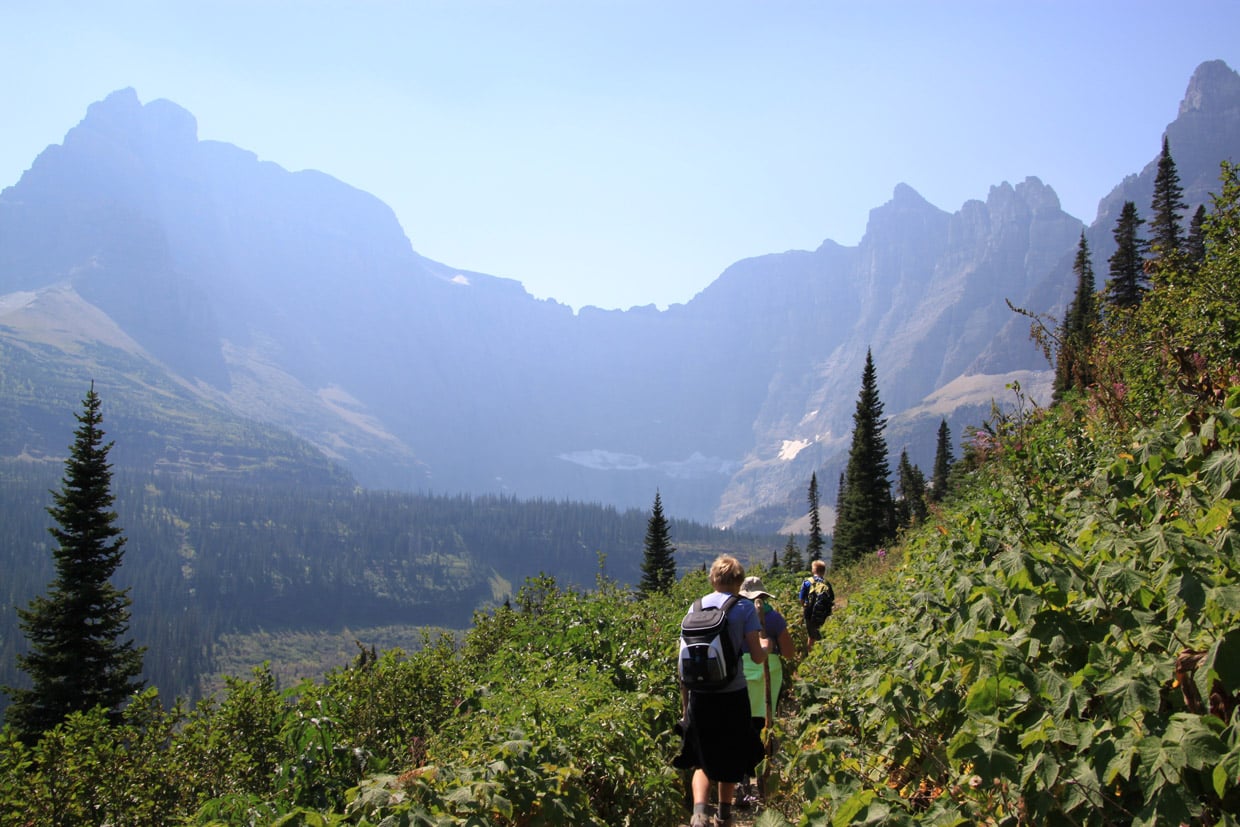 Hiking in Glacier National Park