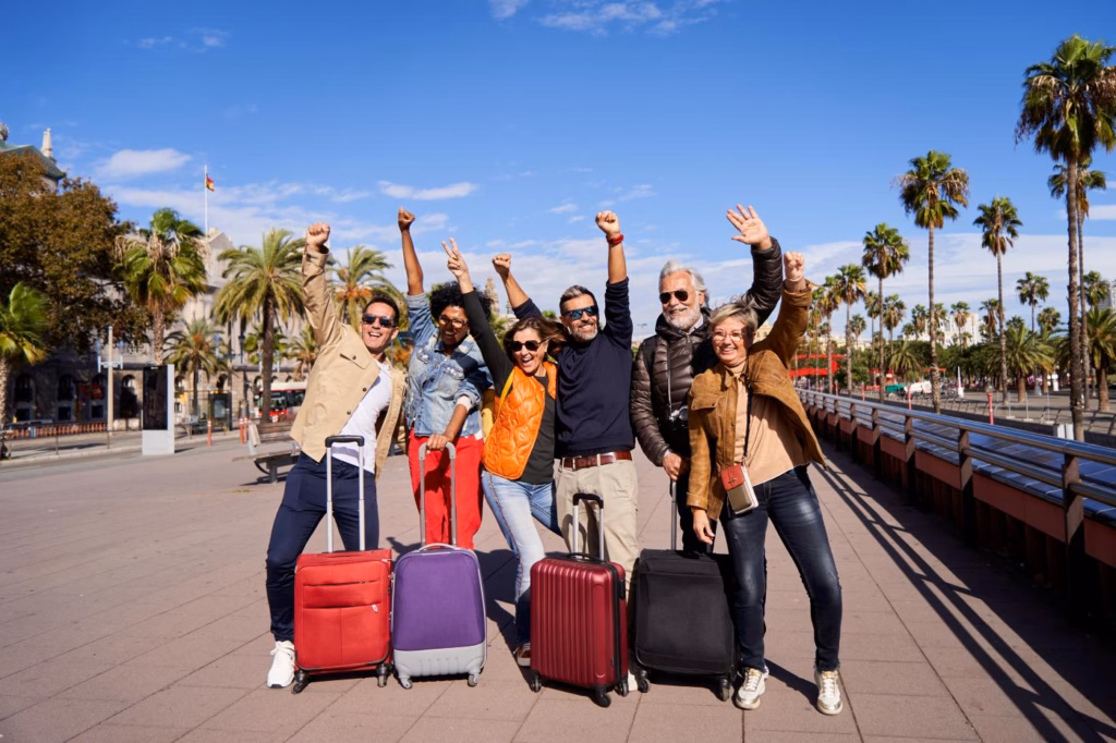 Happy travelers of TripWays